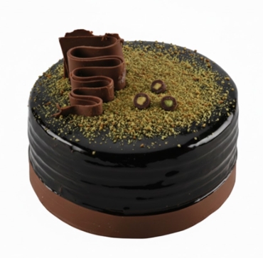 2-3 Kişilik Klasik Çikolatalı Doğum Günü Pastası pasta