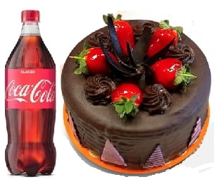 4-6 Kişilik Çikolatalı Pasta Avantajlı pasta