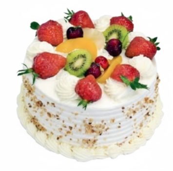 6-9 Kişilik Zengin İçerikli Gurme Tatlı Meyveli Pasta pasta